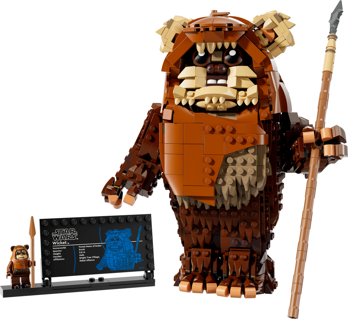 LEGO Wicket the Ewok, side