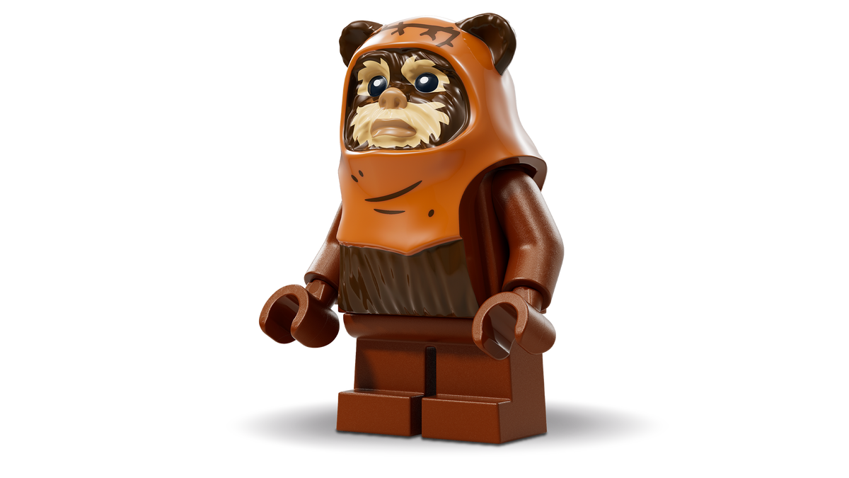 LEGO Wicket the Ewok, detail