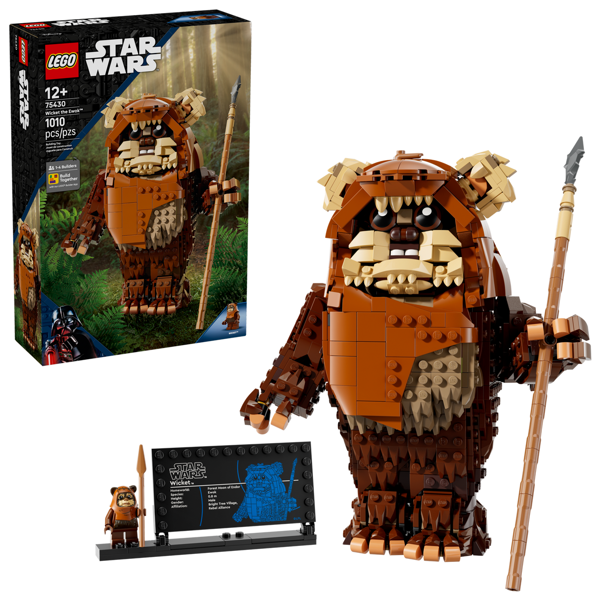 LEGO Wicket the Ewok, front