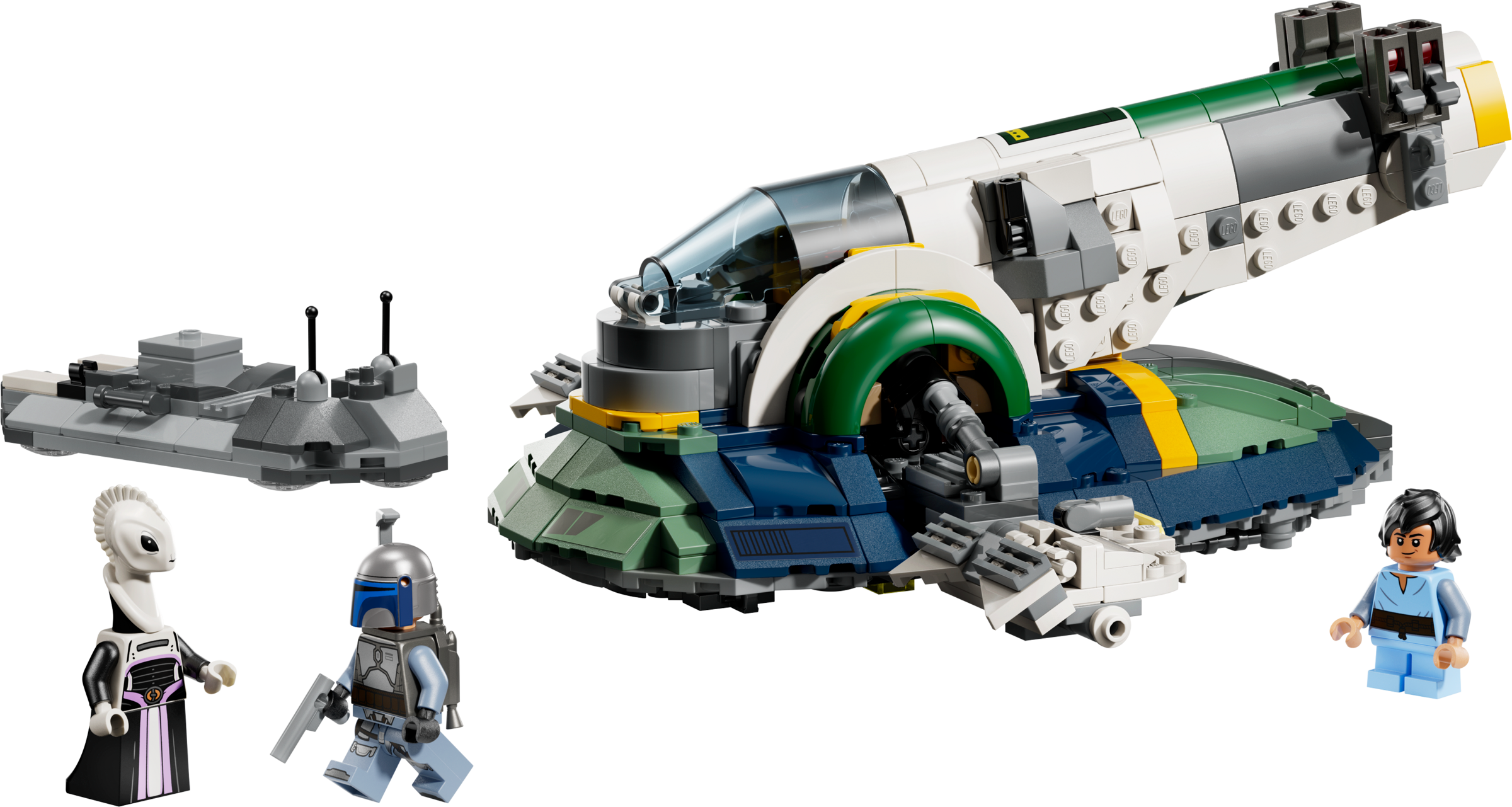Lego Jango Fetts Starship