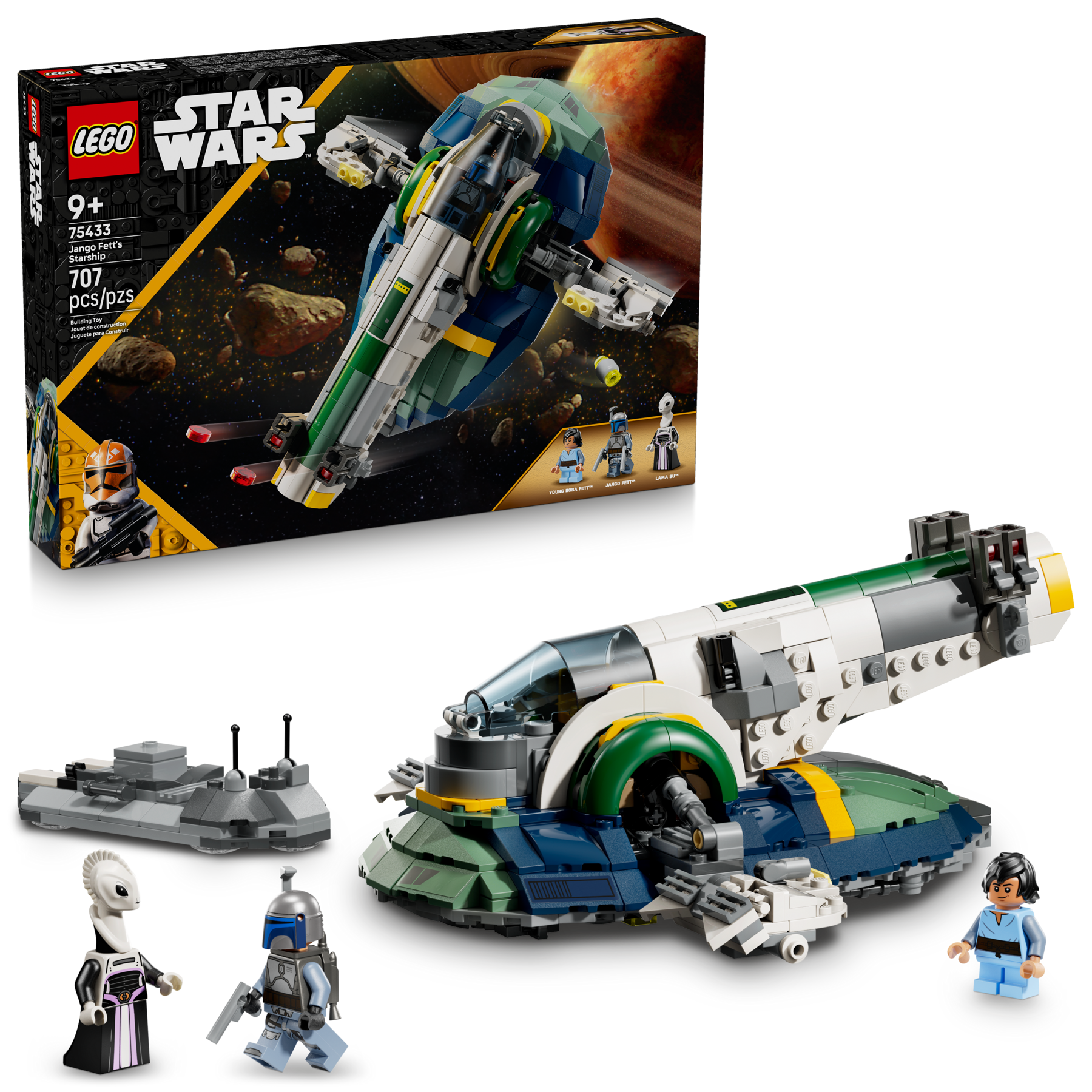 Lego Jango Fetts Starship
