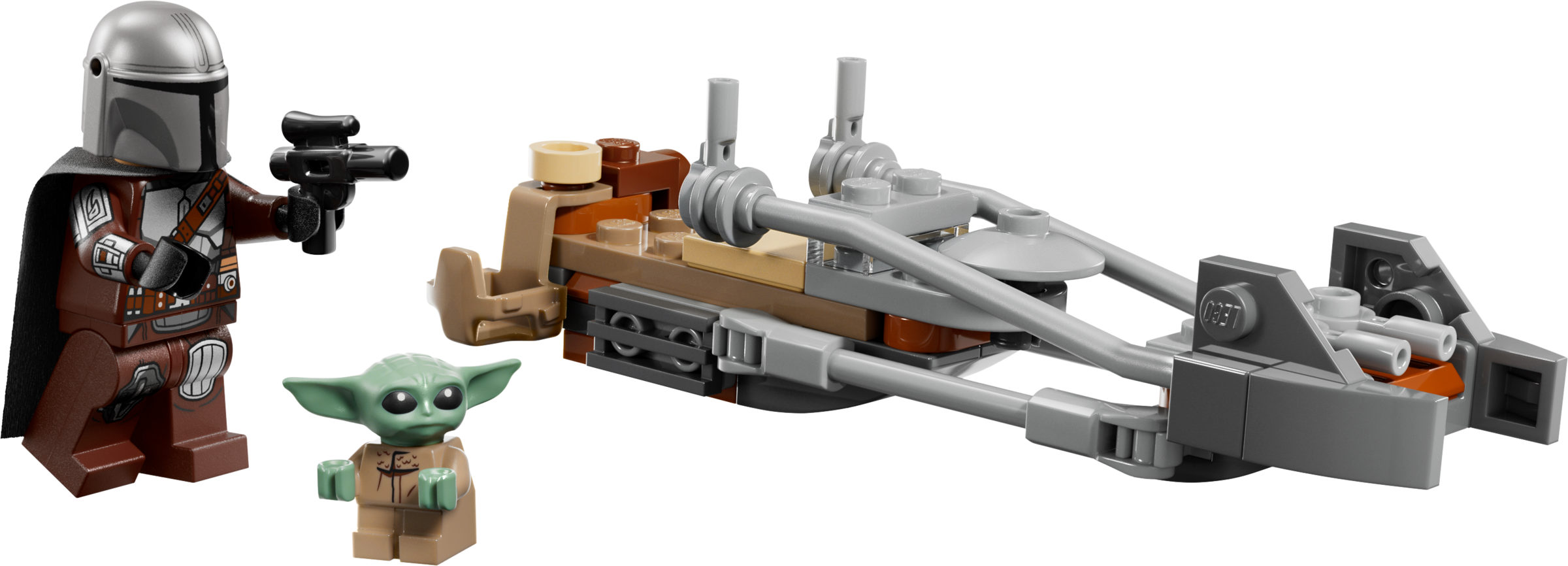 Lego The Mandalorian Grogus Speeder Bike