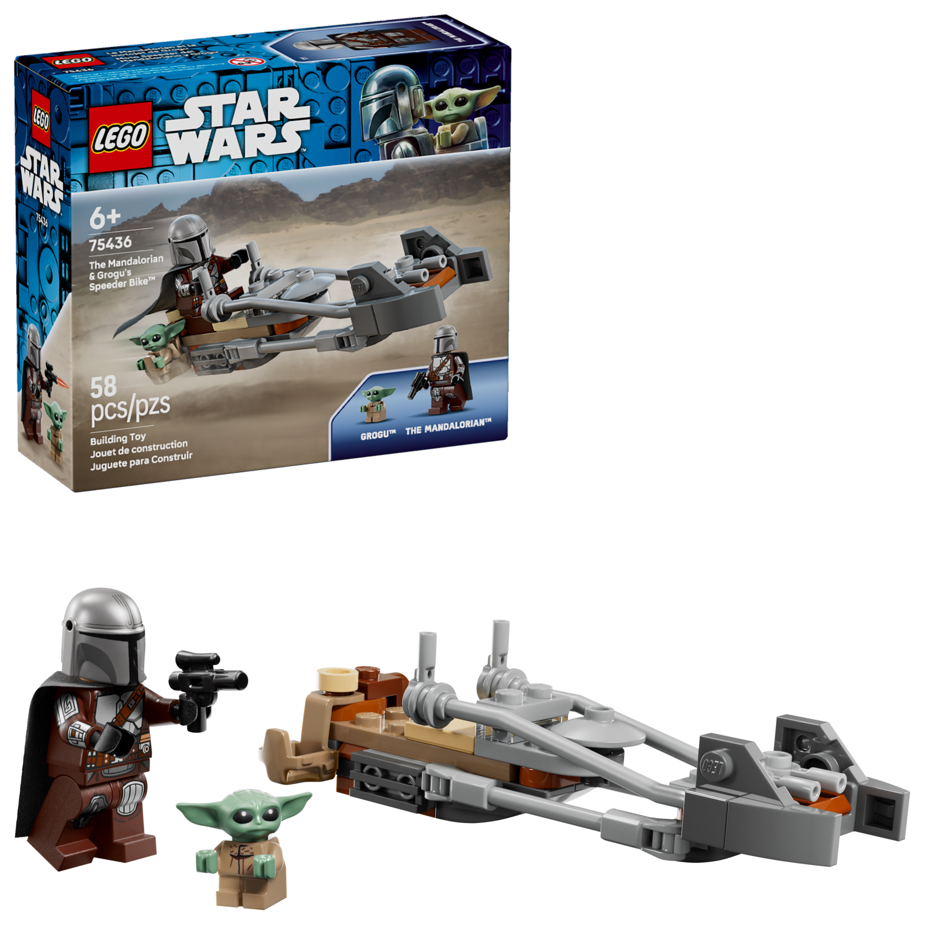 Lego The Mandalorian Grogus Speeder Bike