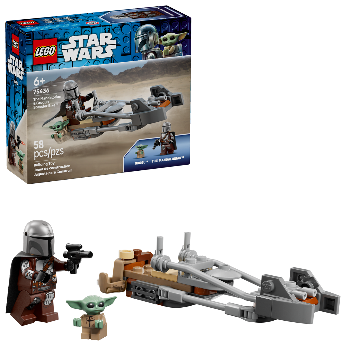Lego The Mandalorian Grogus Speeder Bike
