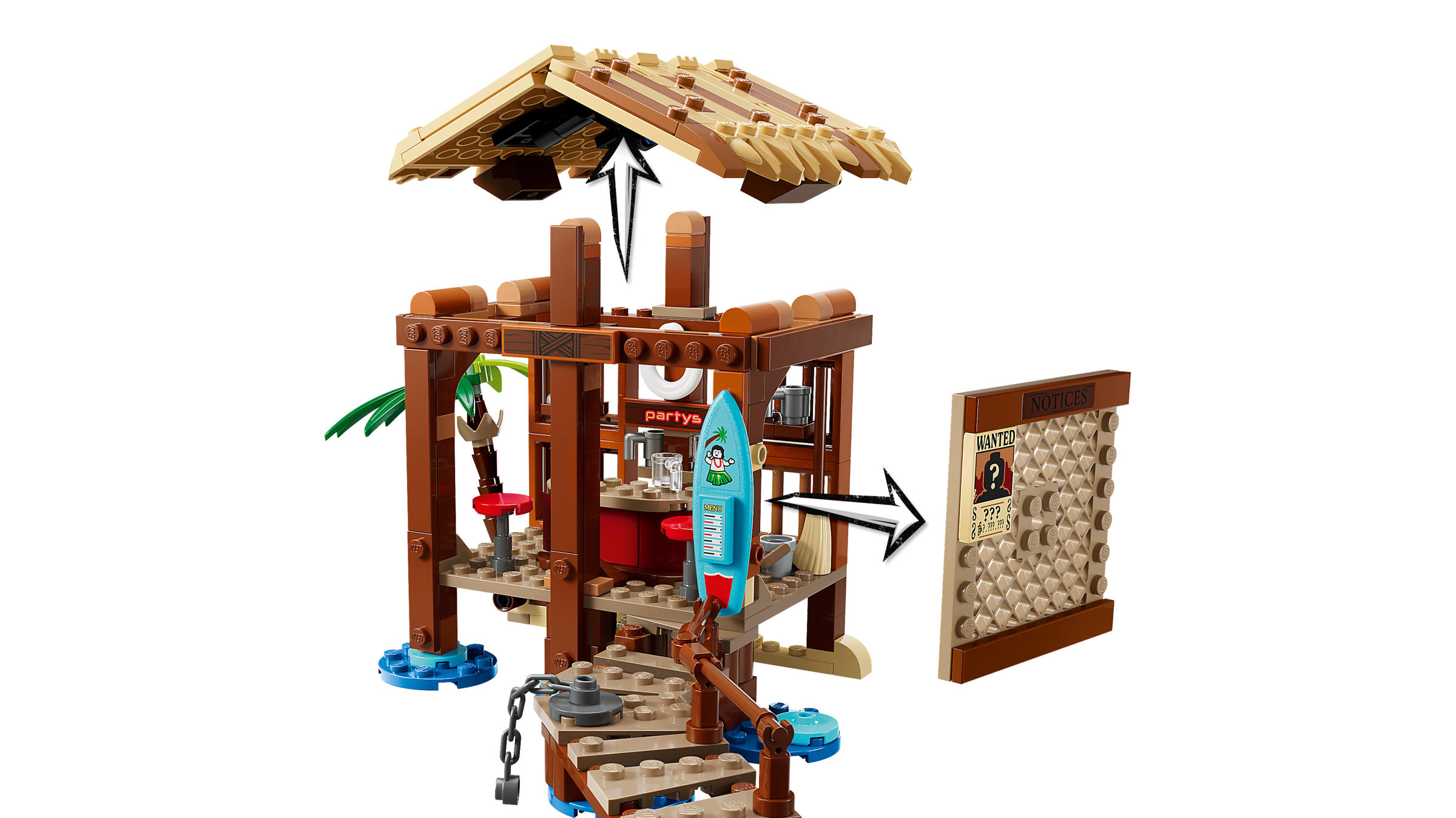 Lego Windmill Village Hut