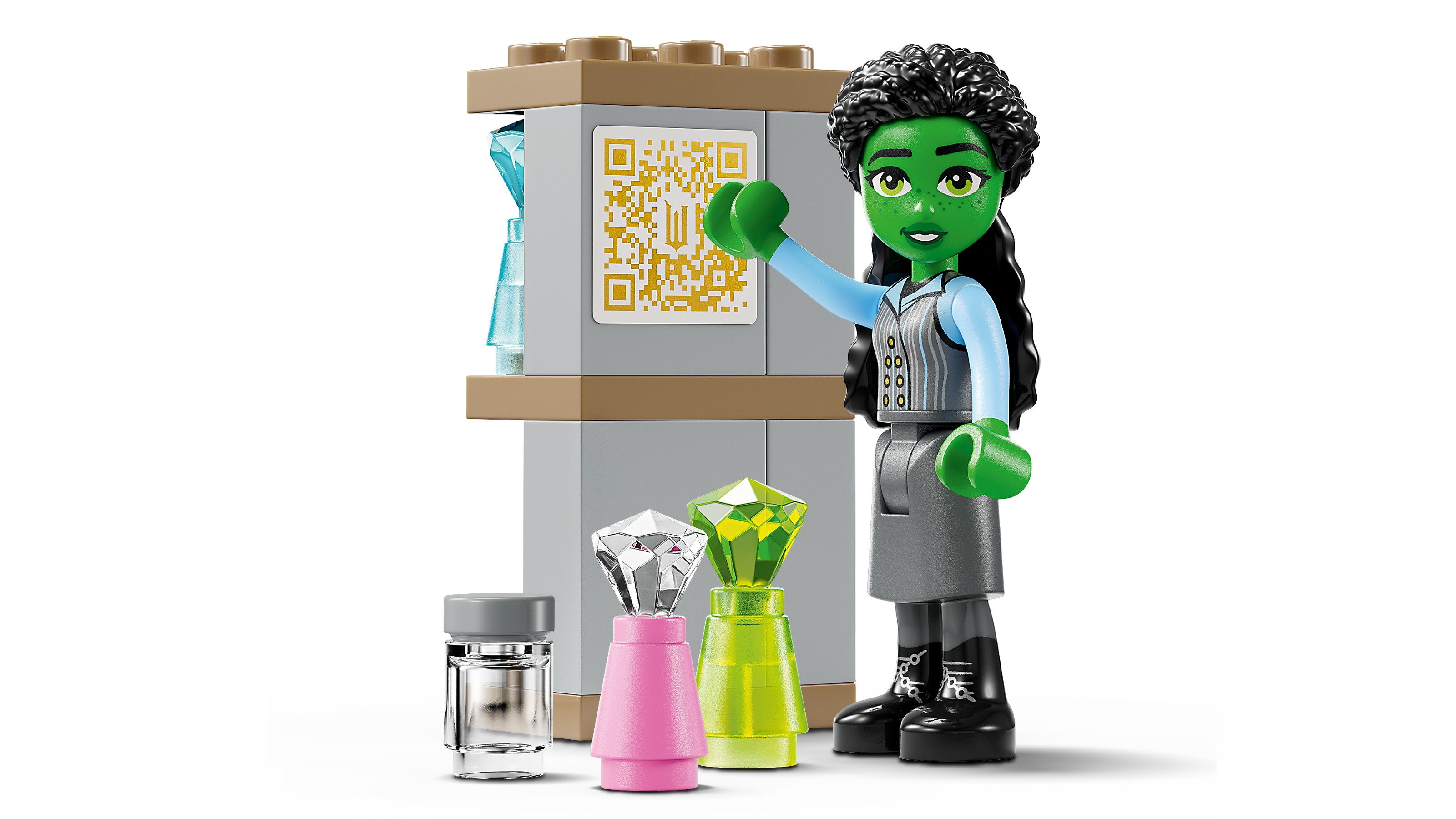 Lego Glinda Elphaba Nessarose at Shiz University