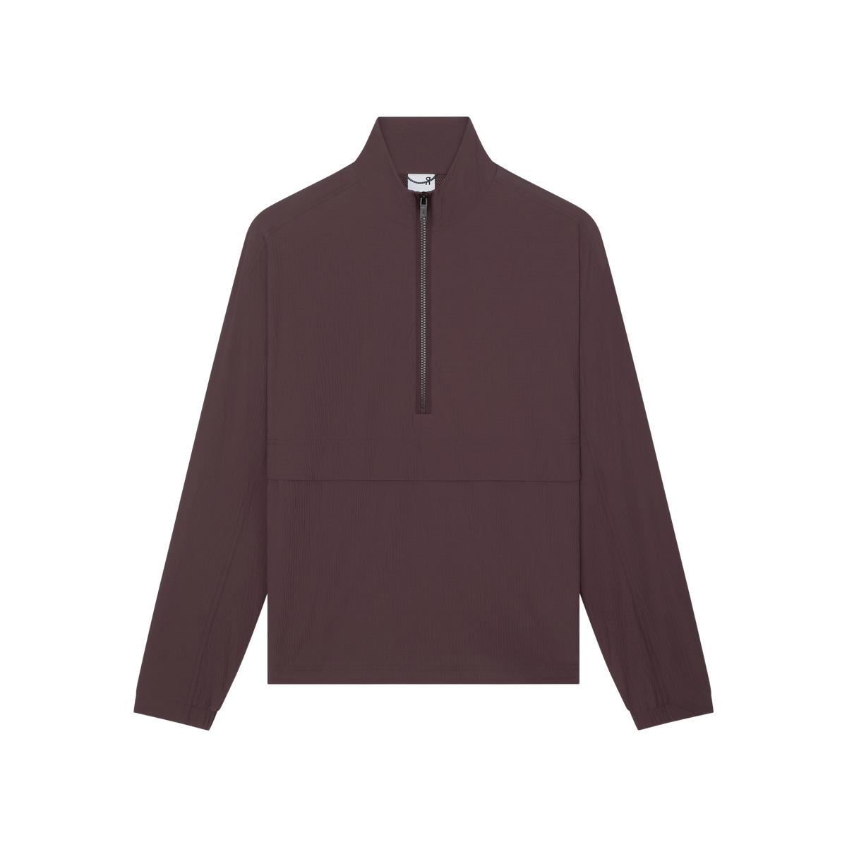 On Courtside 1/2 Zip Eaze Mulberry