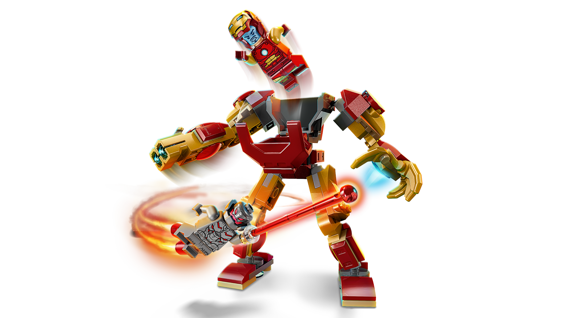 Lego Iron Man Mech vs Ultron