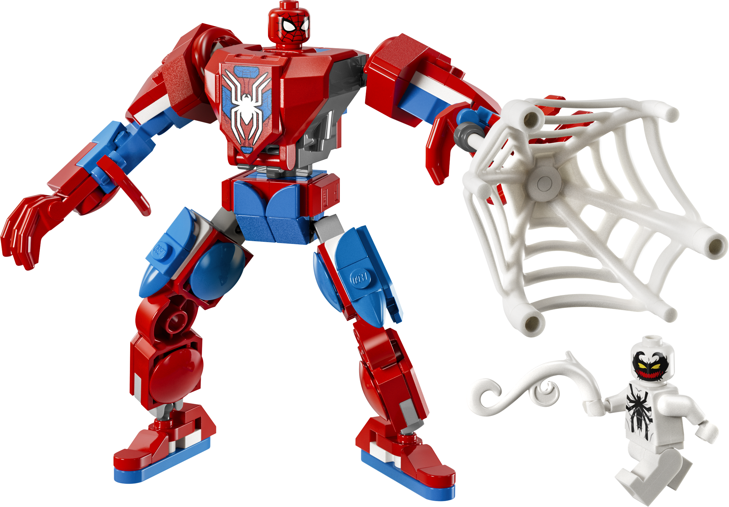 Lego SpiderMan Mech vs AntiVenom