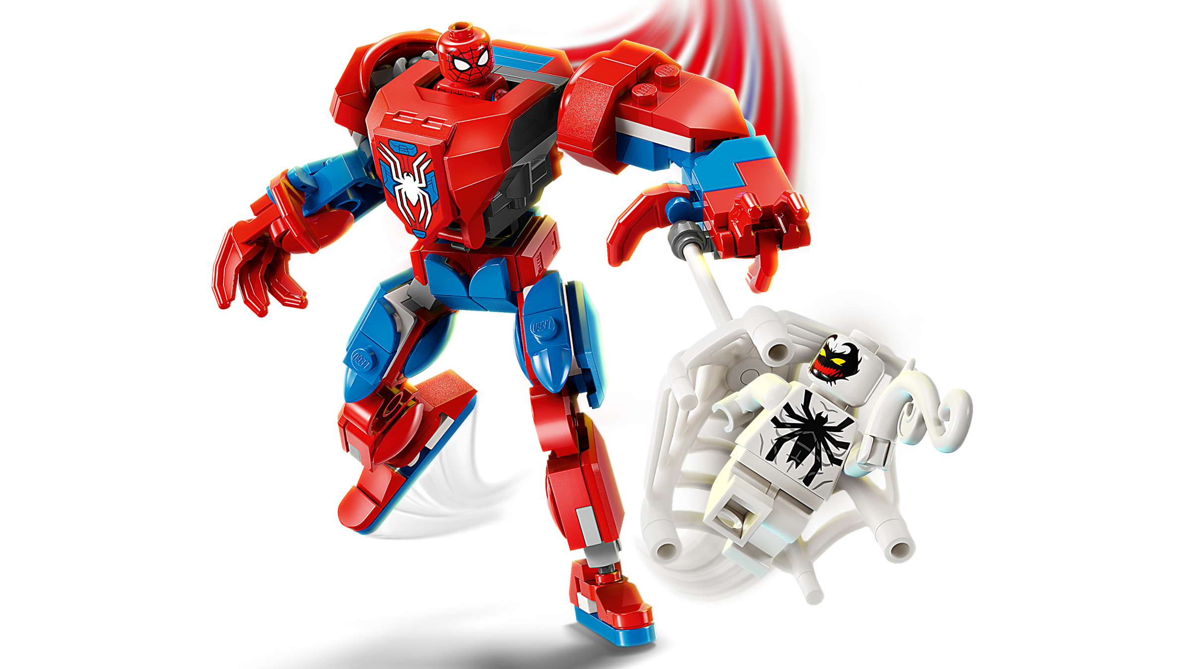 Lego SpiderMan Mech vs AntiVenom