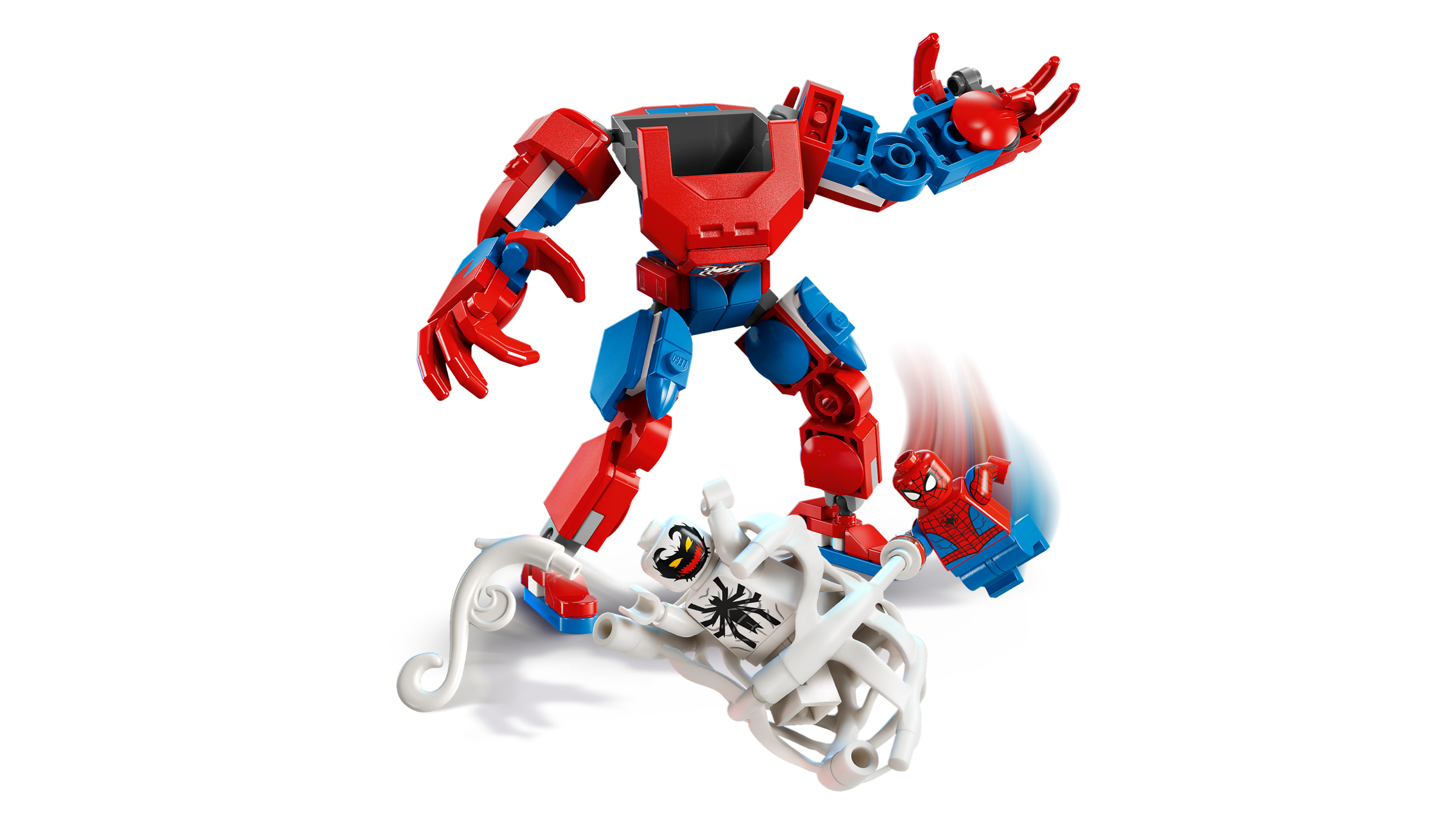 Lego SpiderMan Mech vs AntiVenom