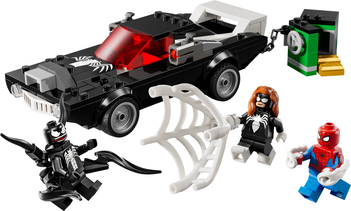 Lego SpiderMan vs Venom Muscle Car
