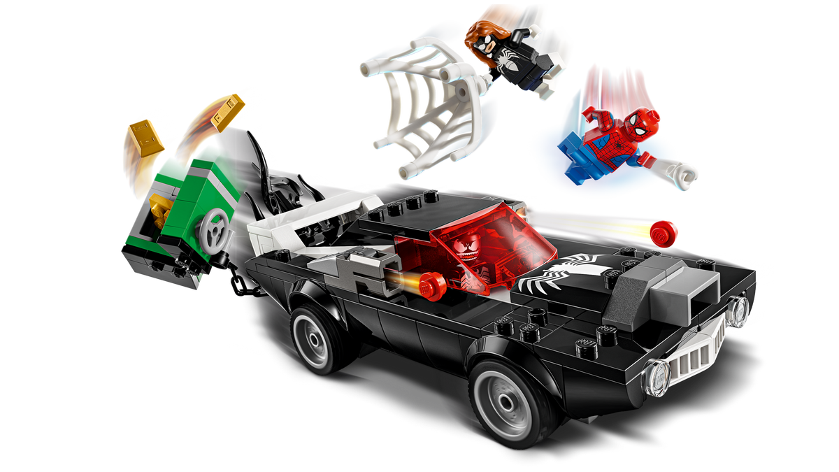 Lego SpiderMan vs Venom Muscle Car
