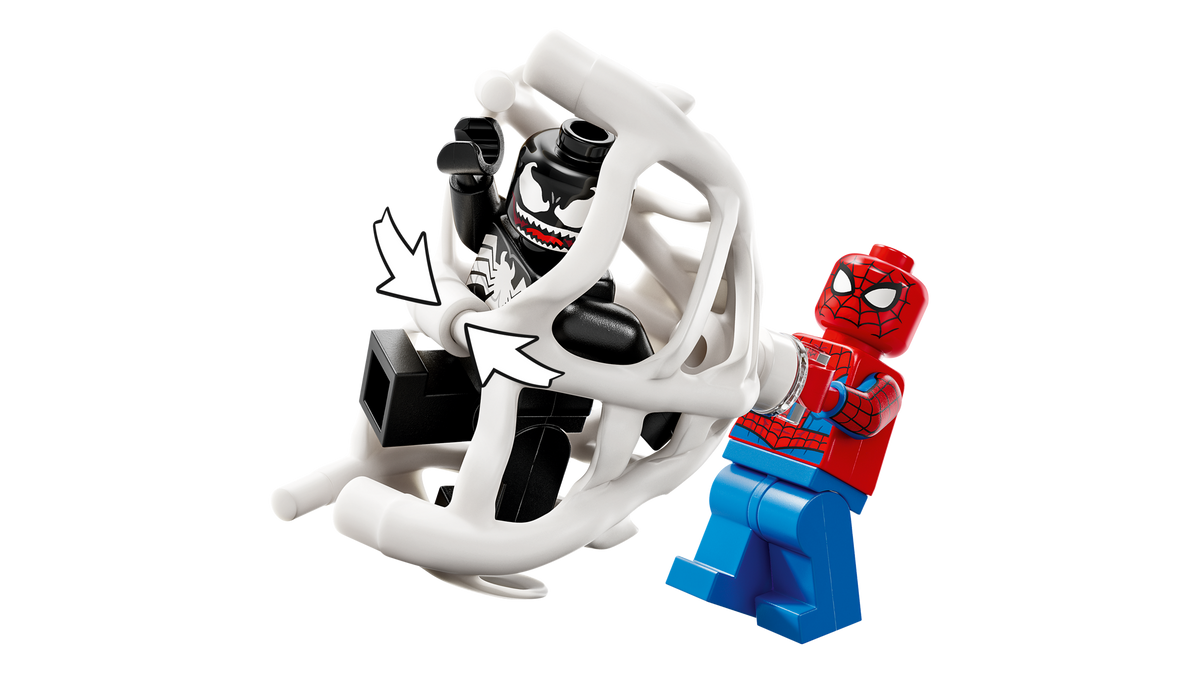 Lego SpiderMan vs Venom Muscle Car