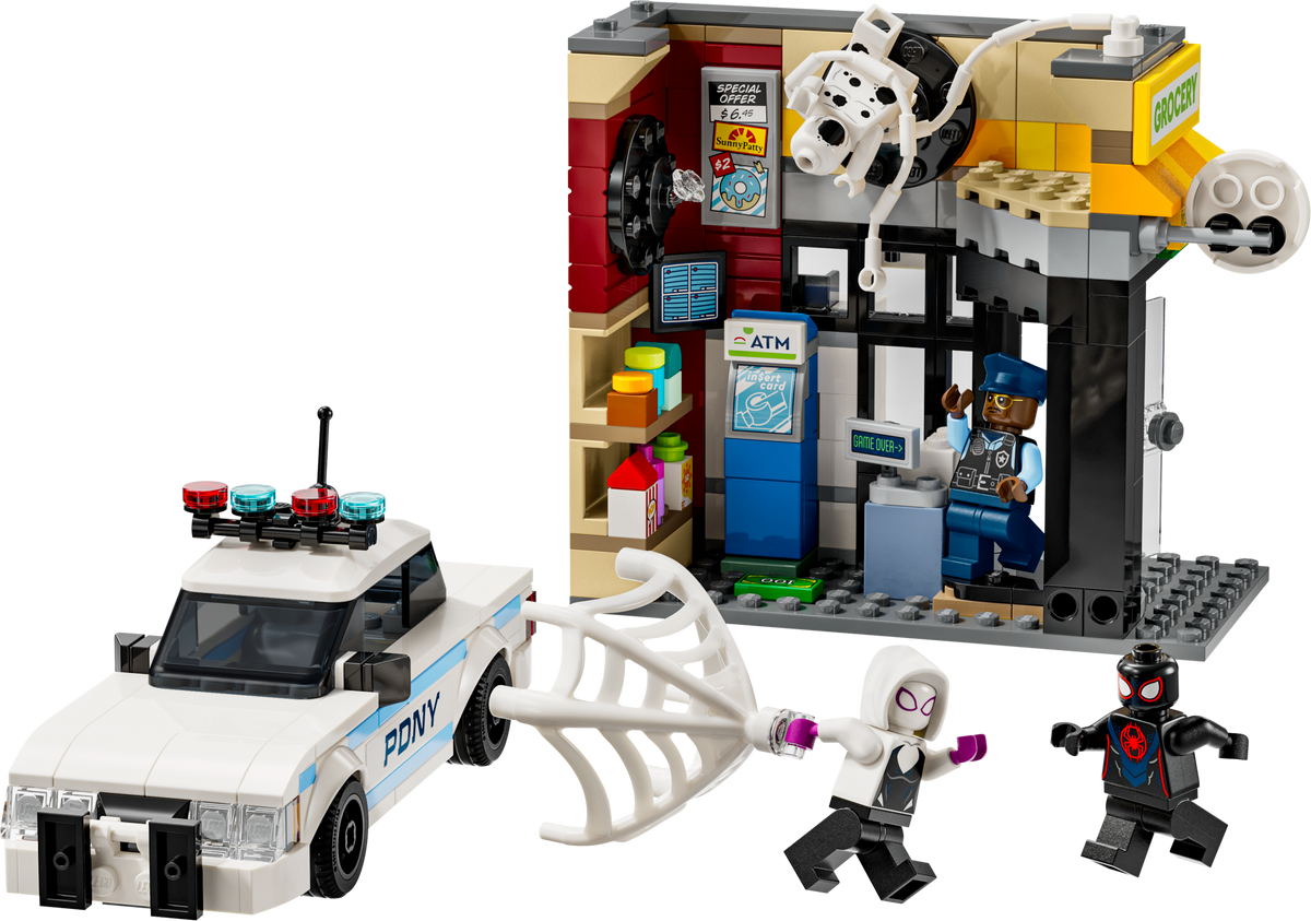 Lego SpiderVerse Miles Morales vs The Spot