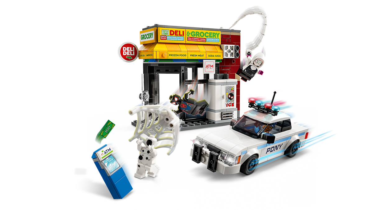 Lego SpiderVerse Miles Morales vs The Spot