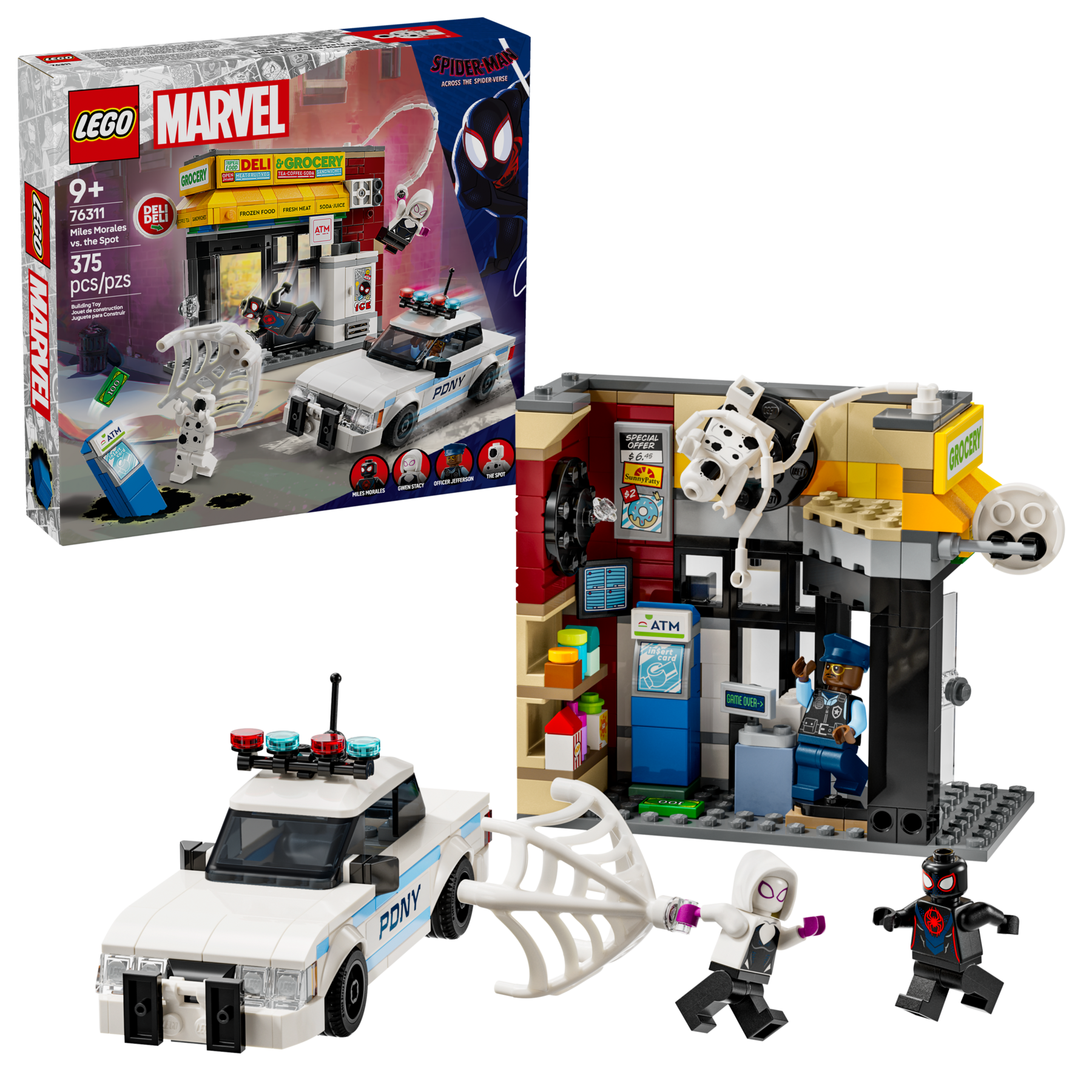 Lego SpiderVerse Miles Morales vs The Spot