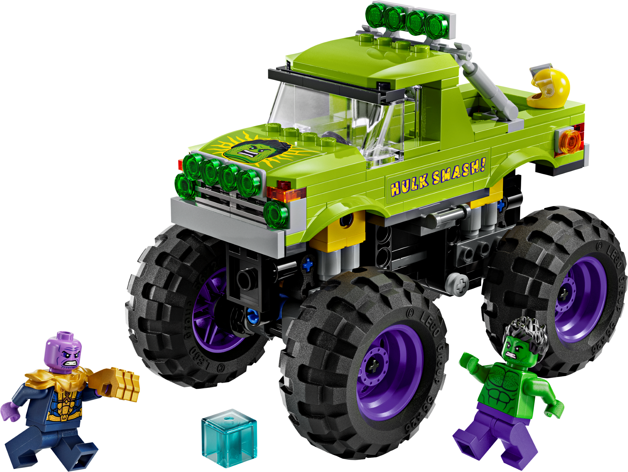 Lego The Hulk Truck vs Thanos