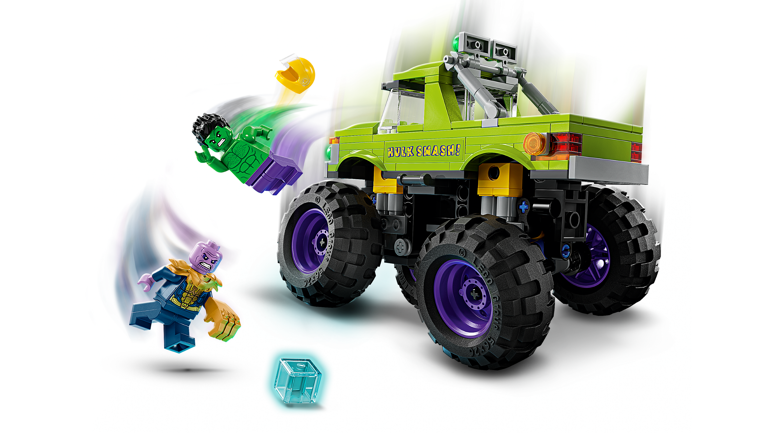 Lego The Hulk Truck vs Thanos