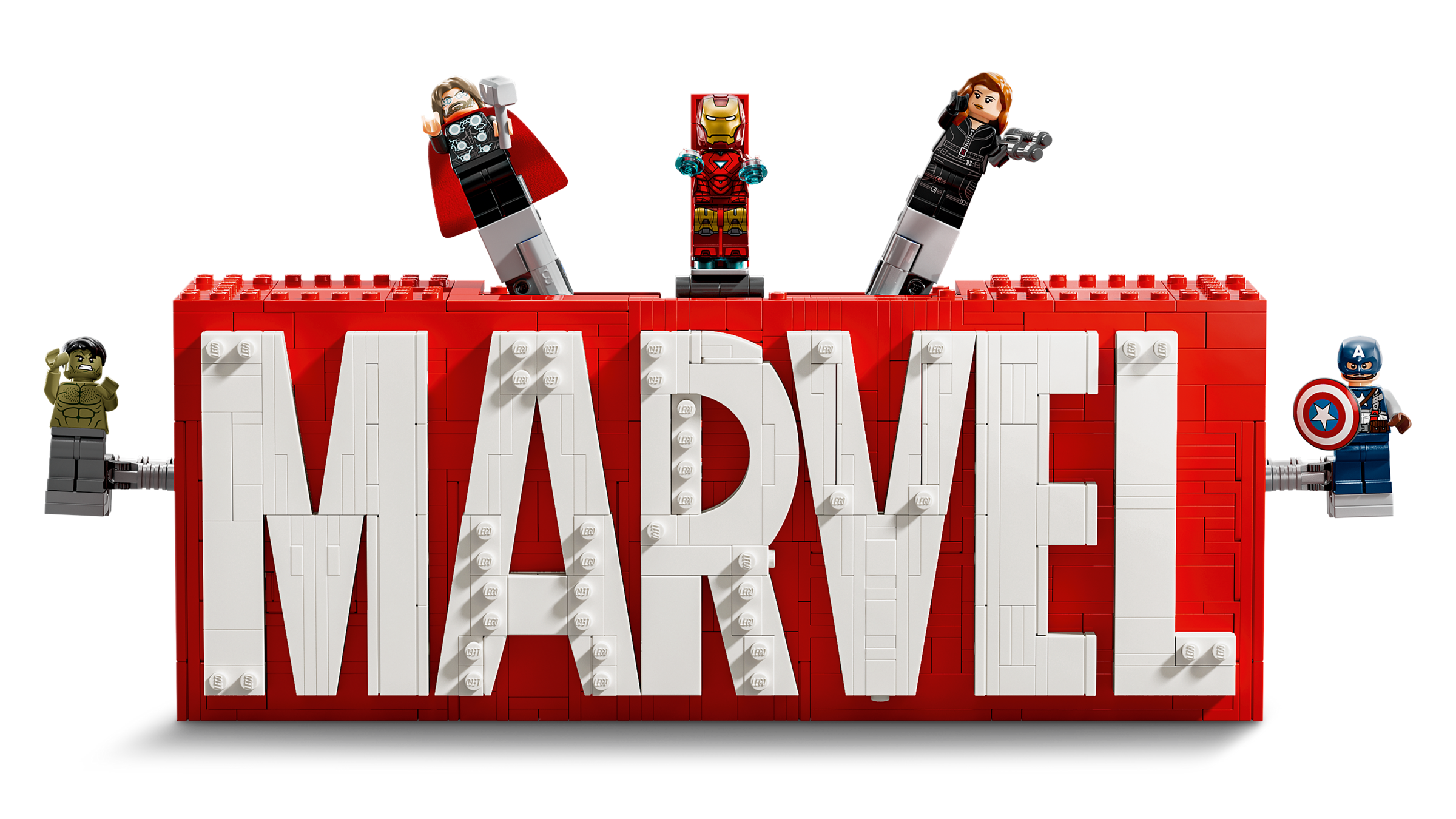 Lego MARVEL Logo Minifigures