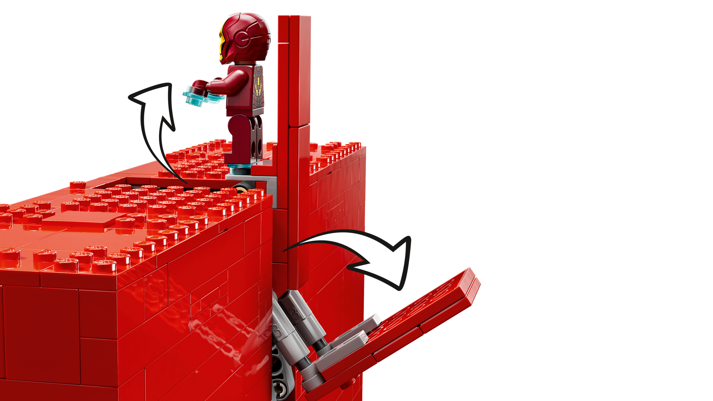 Lego MARVEL Logo Minifigures