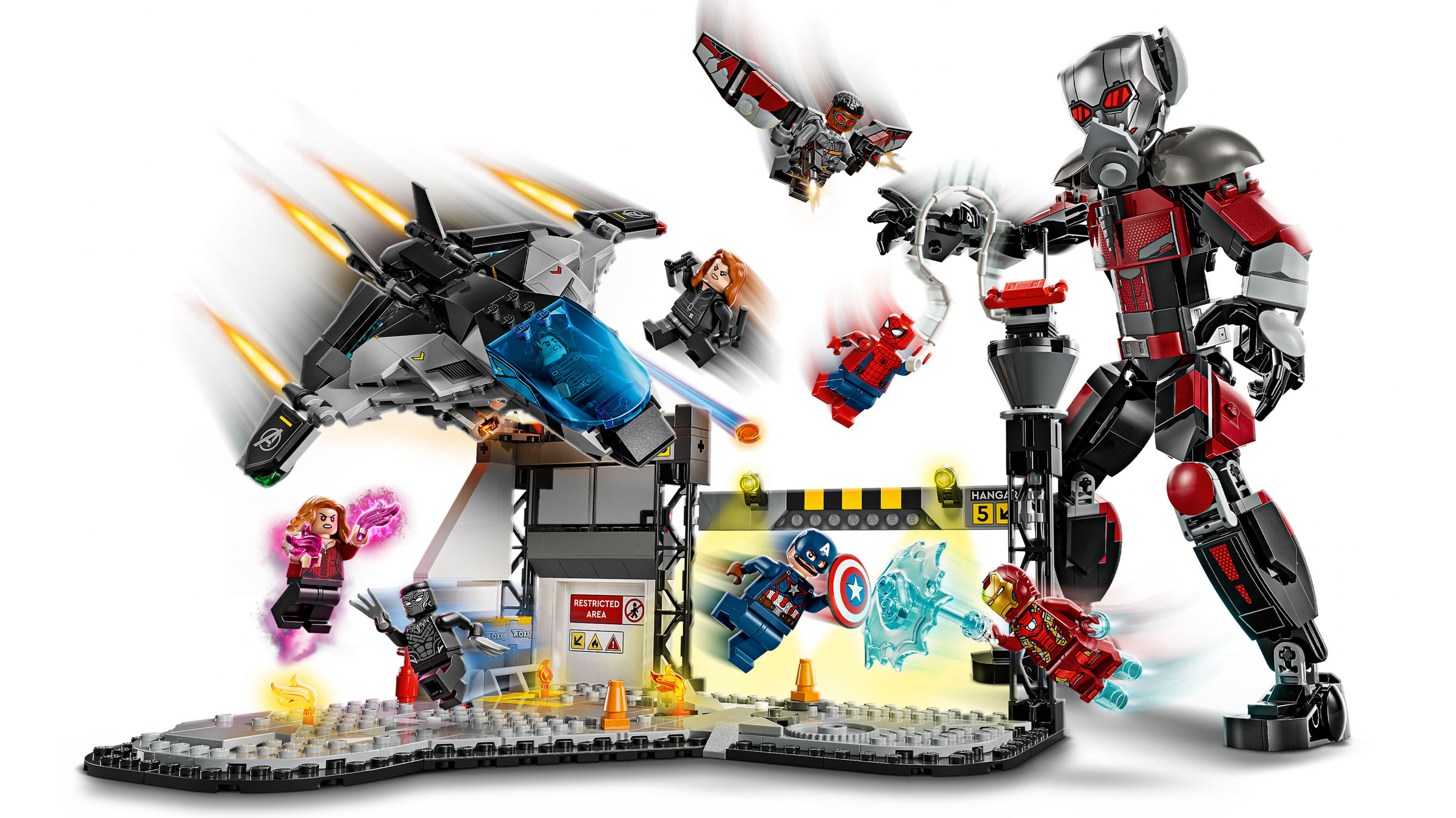 Lego Captain America Civil War Action Battle