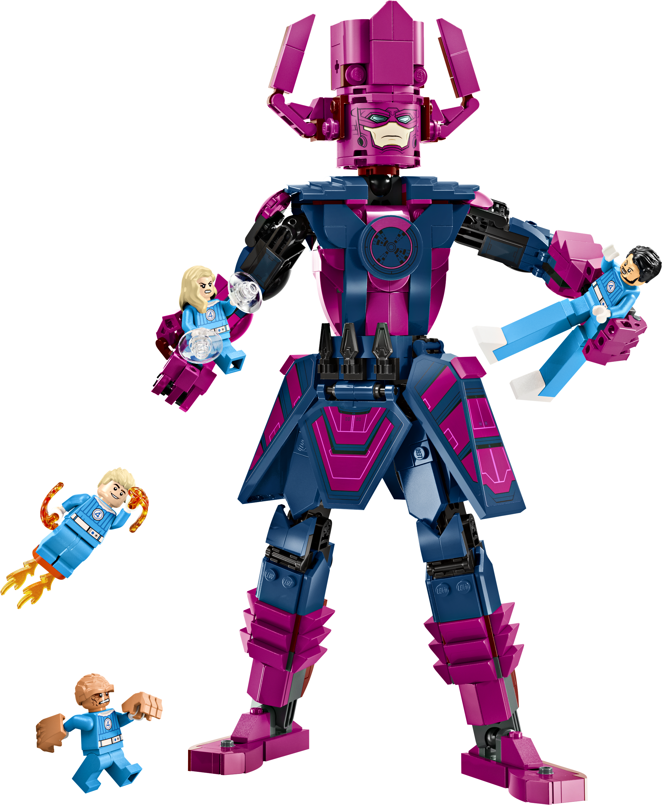 Lego Fantastic Four vs Galactus Construction Figure
