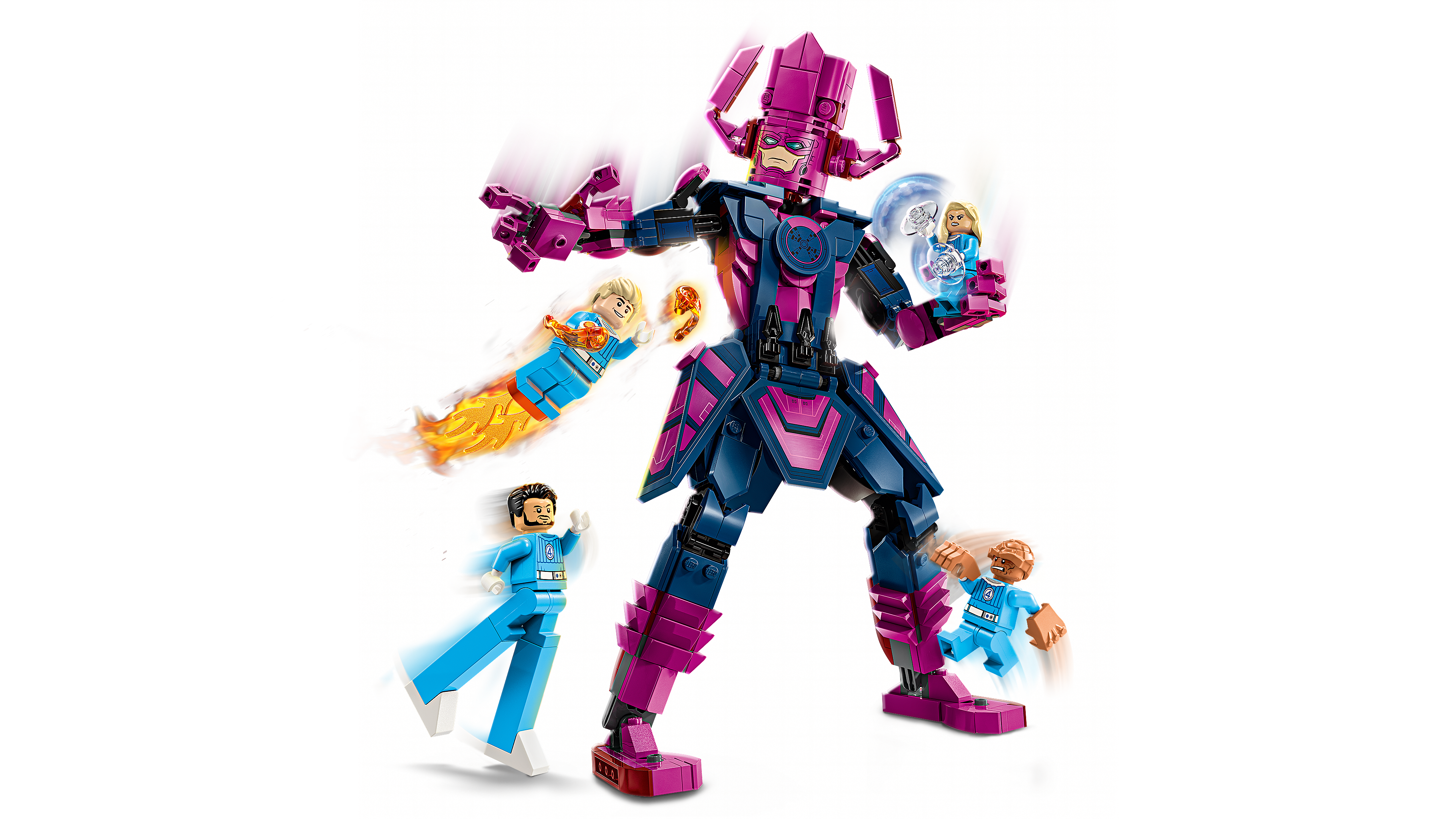 Lego Fantastic Four vs Galactus Construction Figure