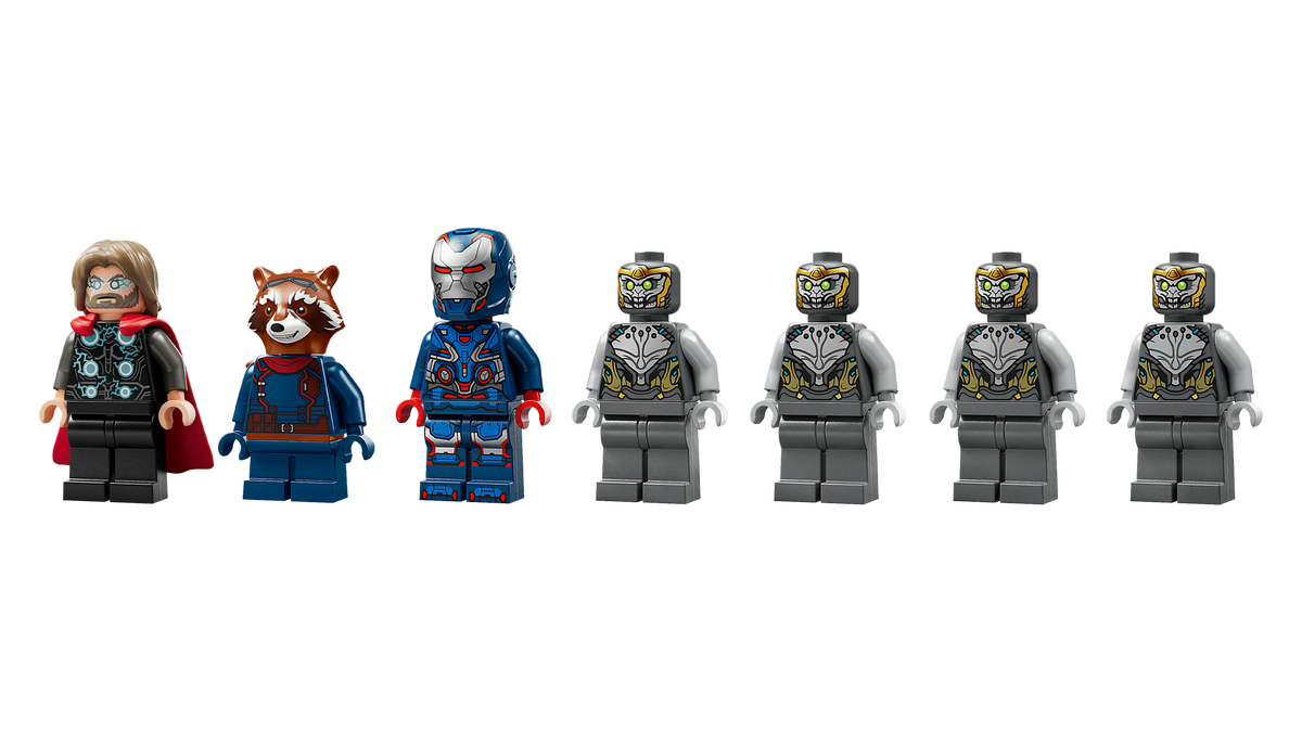 Lego Avengers Endgame Thor vs Chitauri