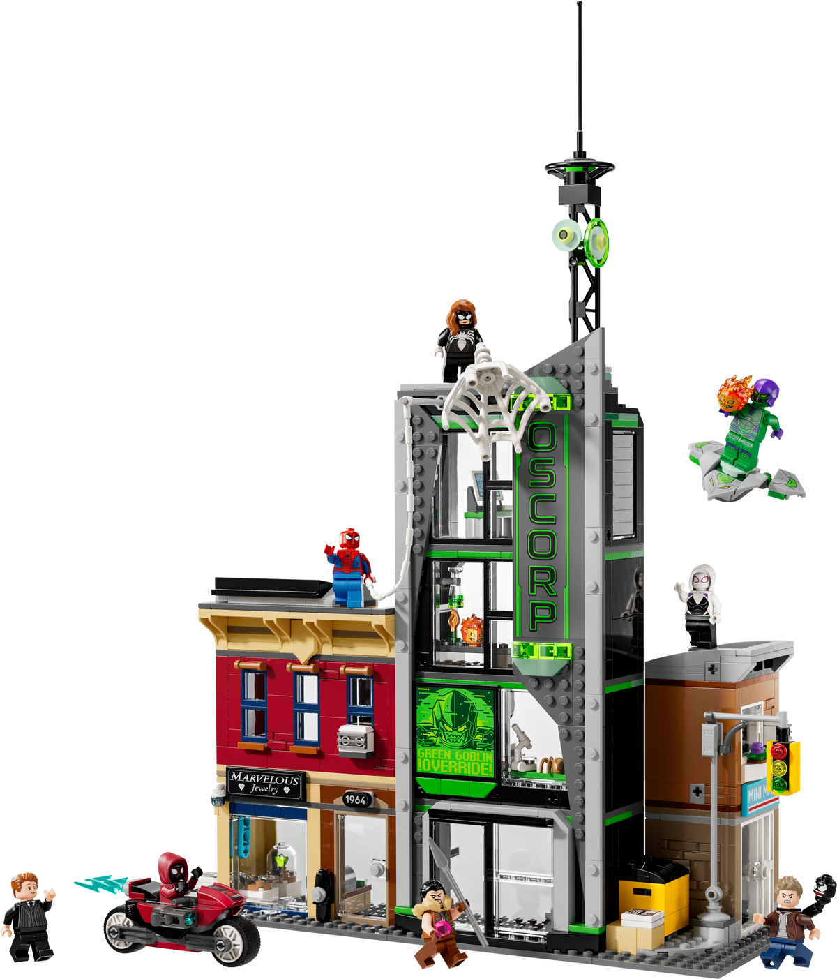 Lego SpiderMan vs Oscorp