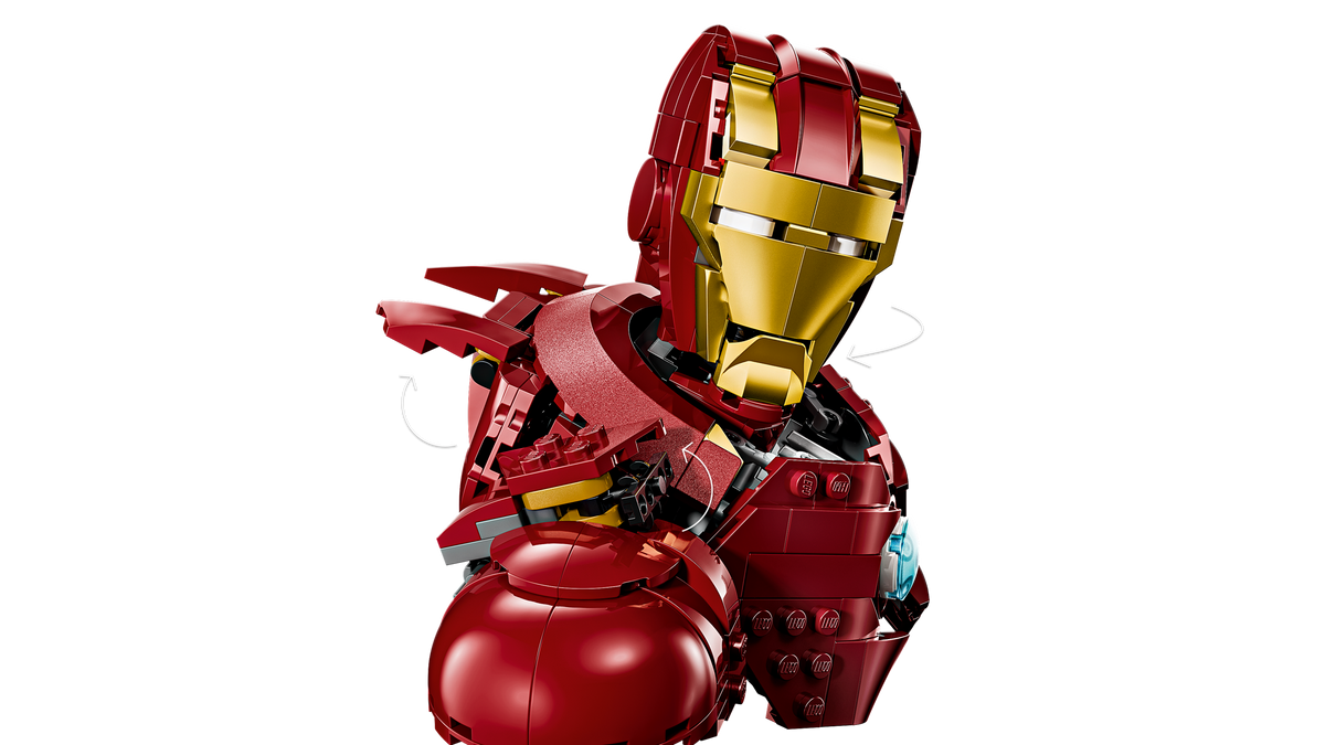 Lego Iron Man MK4 Bust