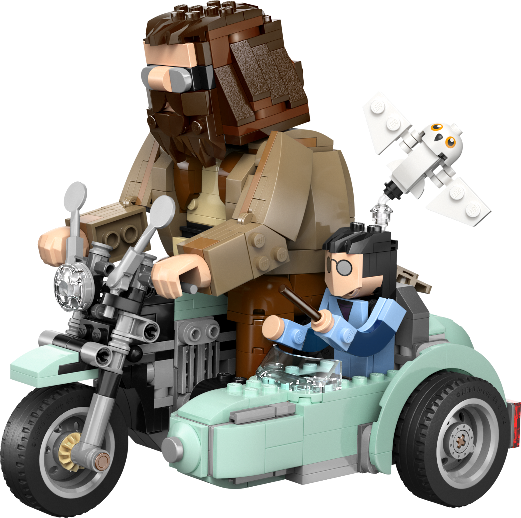 Lego Hagrid Harrys Motorcycle Ride