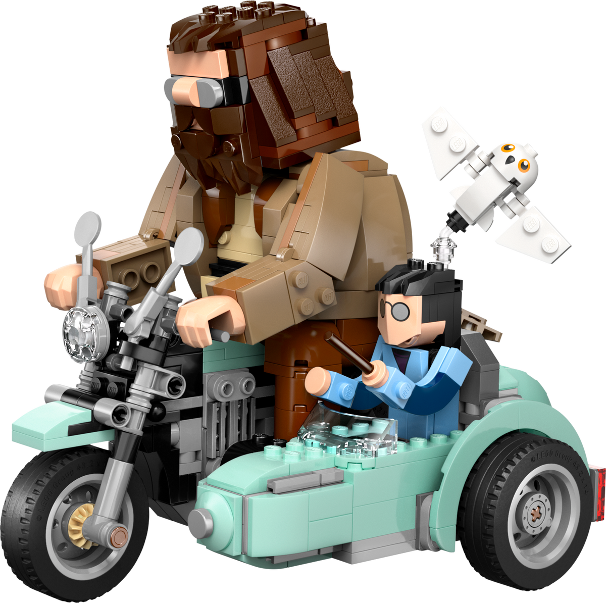 Lego Hagrid Harrys Motorcycle Ride