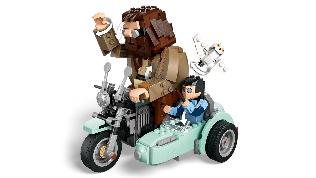 Lego Hagrid Harrys Motorcycle Ride