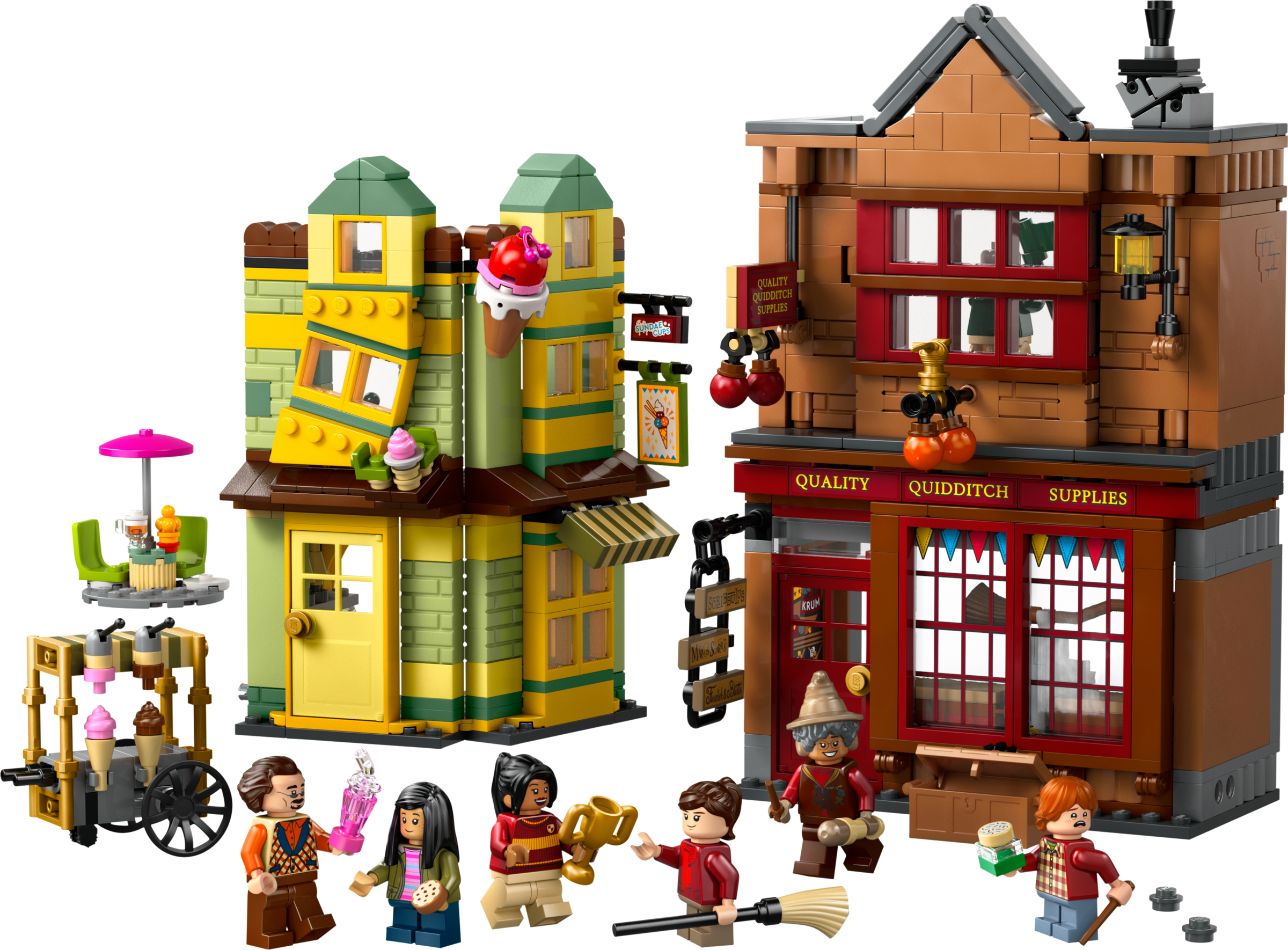 Lego Quality Quidditch Supplies Ice Cream Parlour