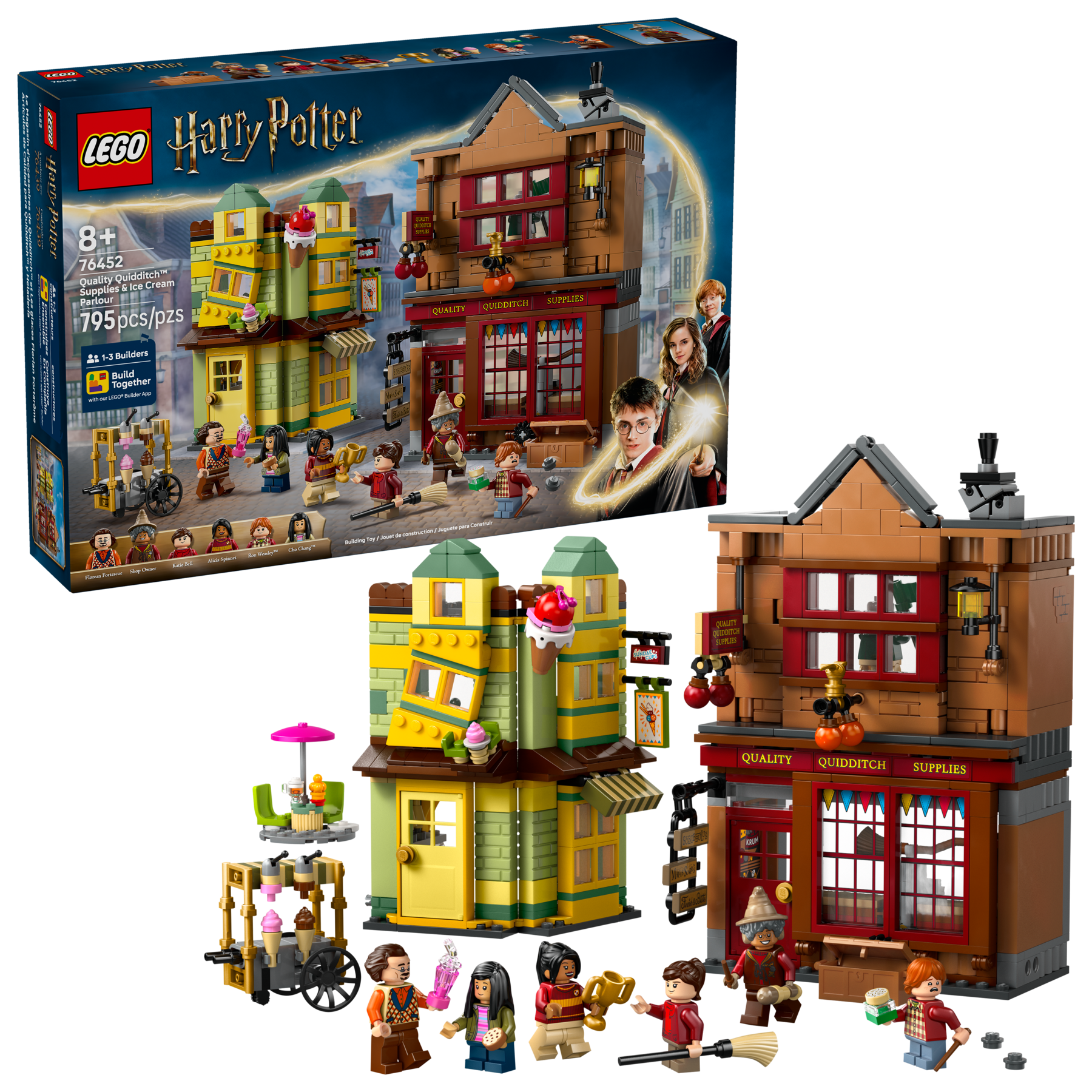 Lego Quality Quidditch Supplies Ice Cream Parlour