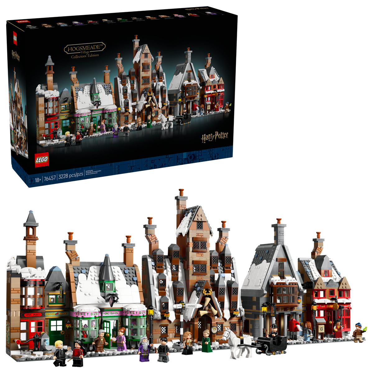 LEGO Hogsmeade Village Collectors Edition, side profile