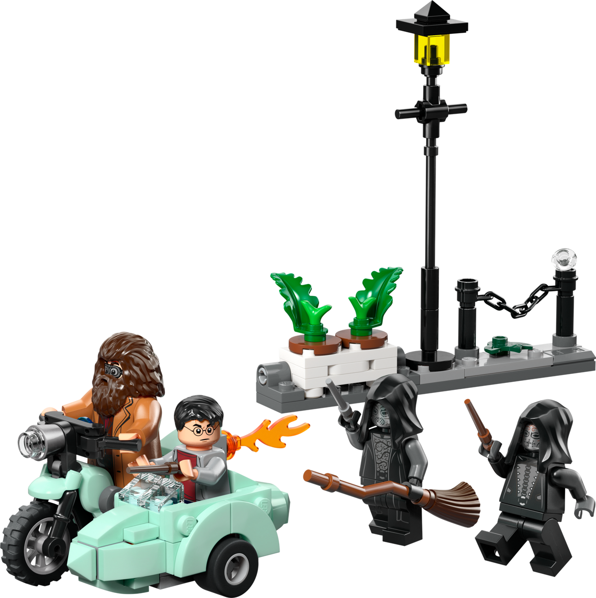 Lego Hagrid Harrys Privet Drive Escape