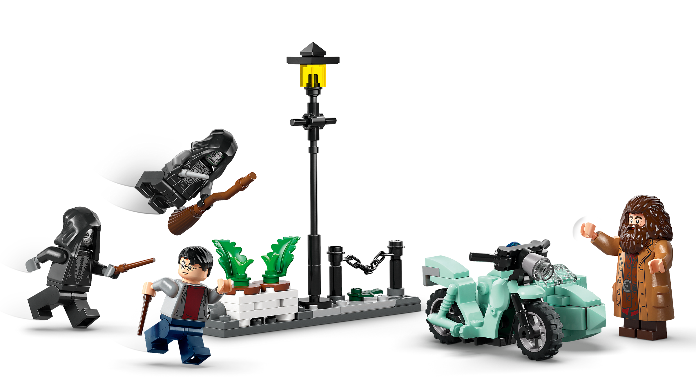 Lego Hagrid Harrys Privet Drive Escape