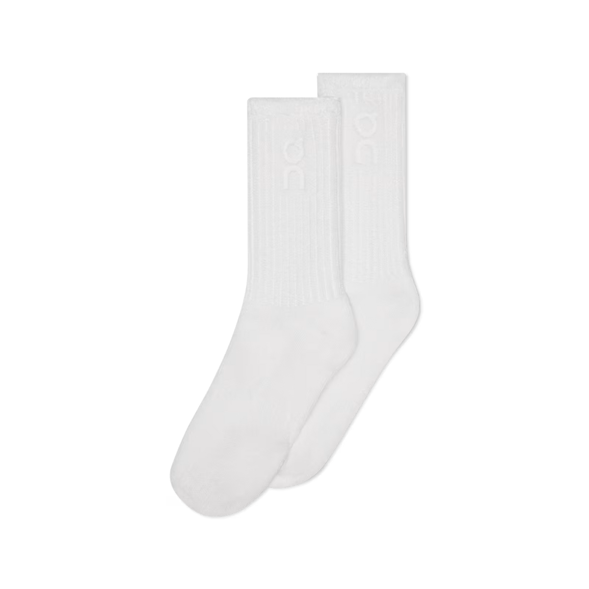 On Terry Sock High White
