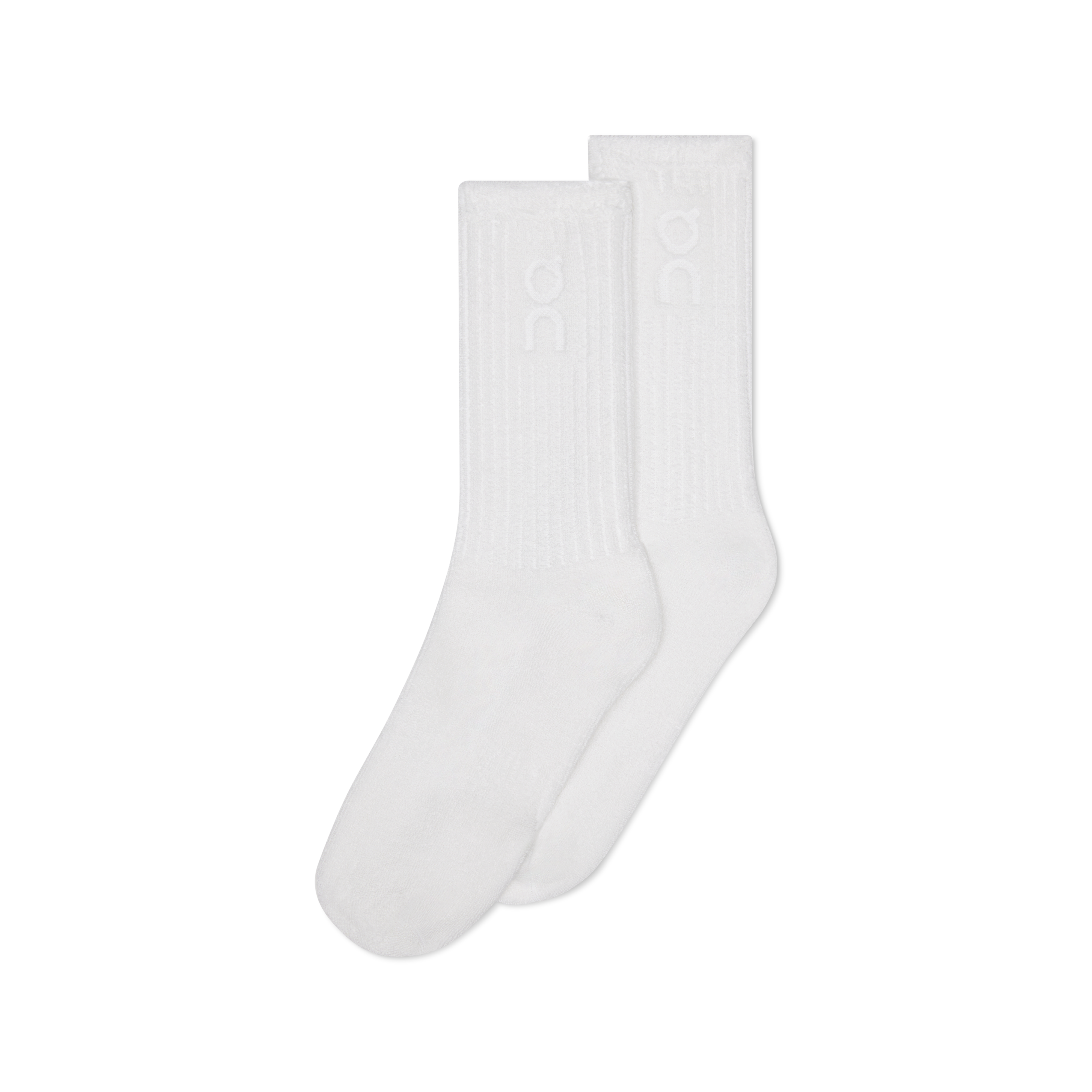 On Terry Sock High White