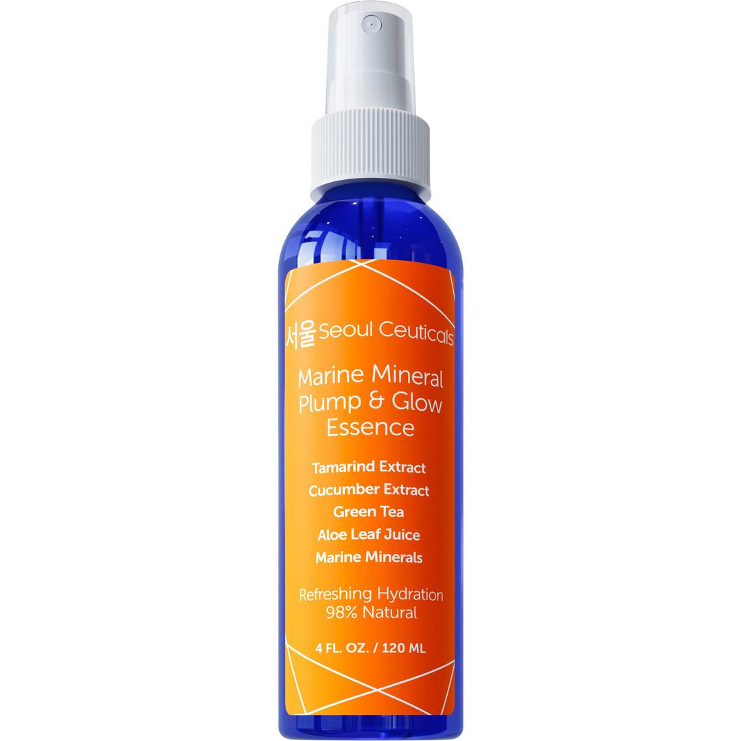 Seoul Ceuticals Korean Skin Care Marine Mineral Pump & Glow Essence
