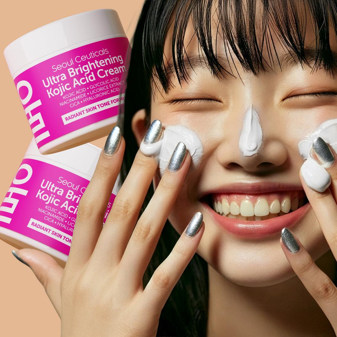 Seoul Ceuticals Korean Skin Care Ultra Brightening Kojic Acid Cream
