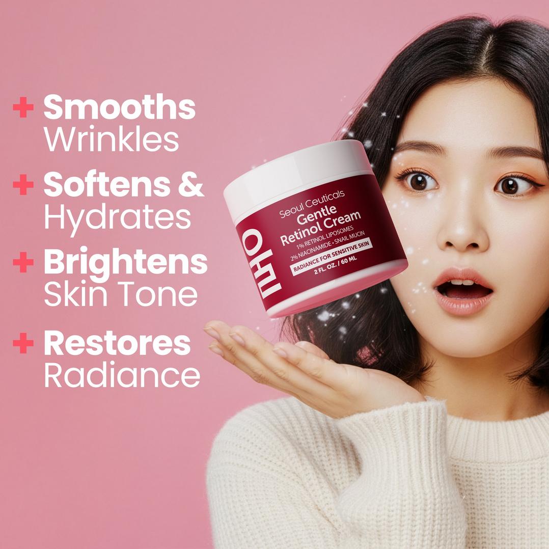 Seoul Ceuticals Korean Skin Care Gentle Retinol Cream