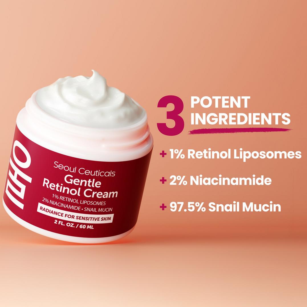 Seoul Ceuticals Korean Skin Care Gentle Retinol Cream