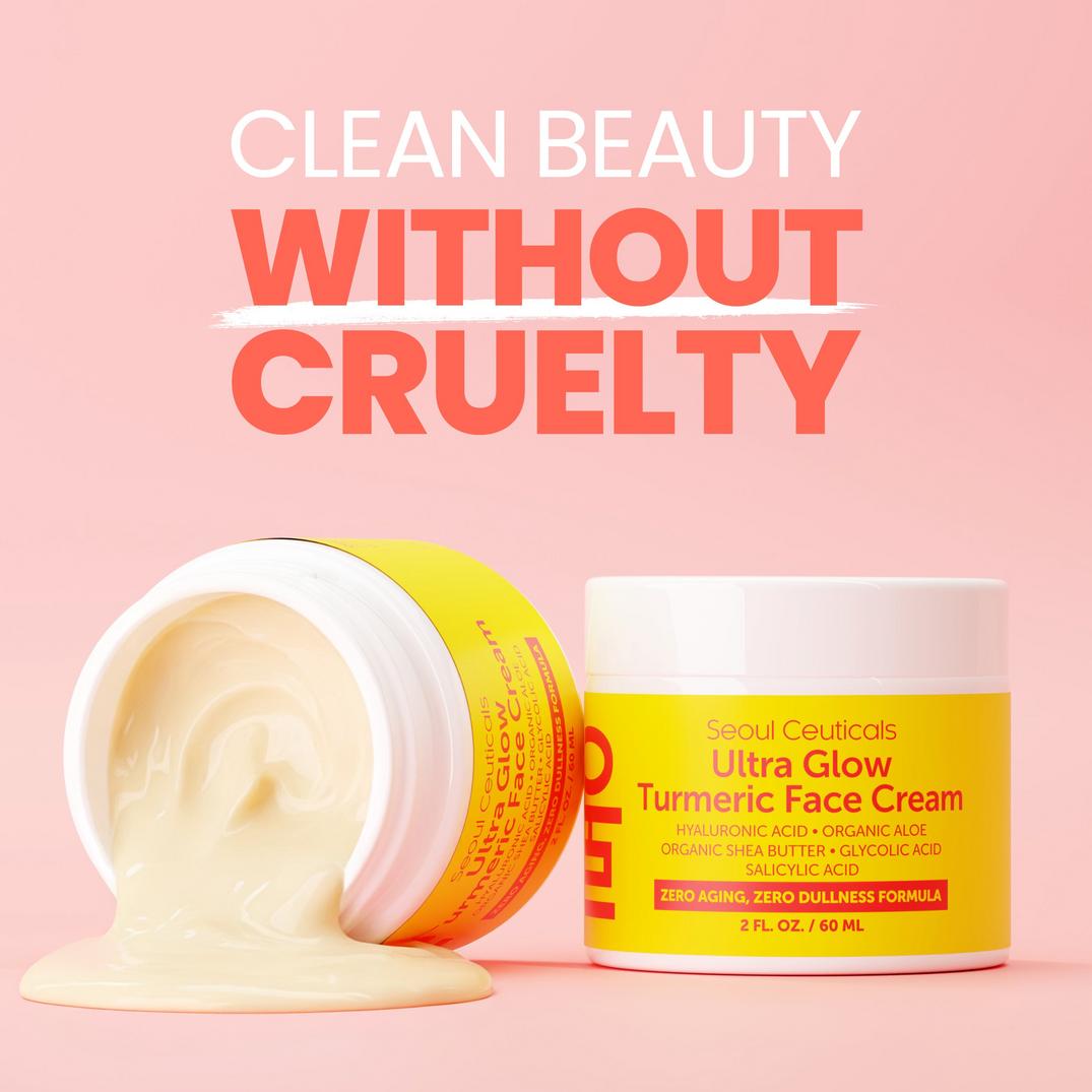 Seoul Ceuticals Korean Skin Care Ultra Glow Turmeric Face Cream