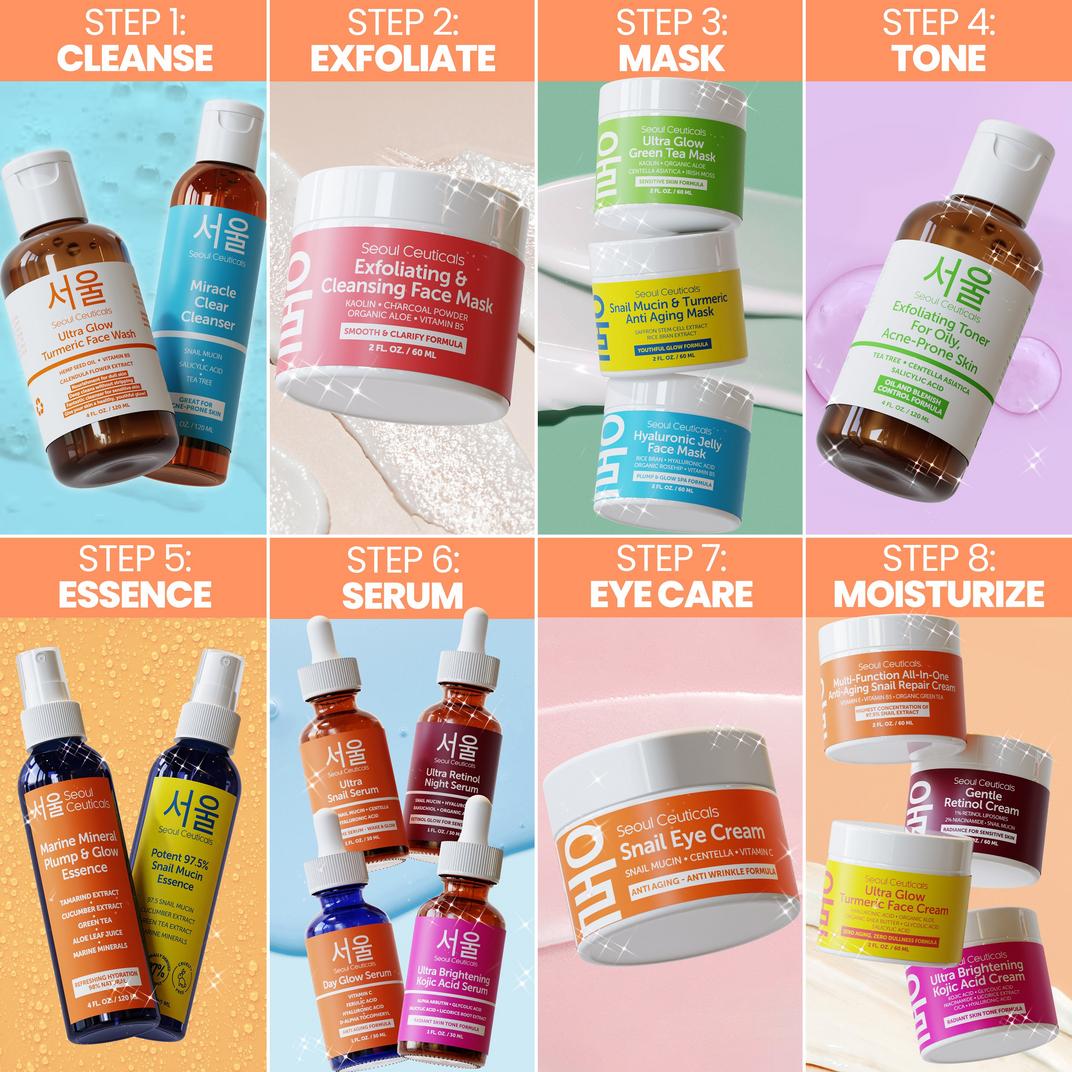 Seoul Ceuticals Korean Skin Care Ultra Glow Turmeric Face Cream