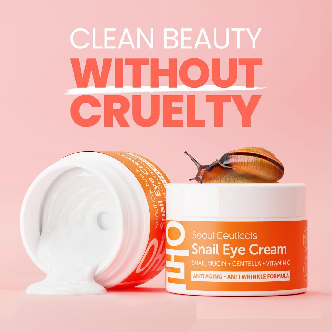 Seoul Ceuticals Korean Skin Care Snail Eye Cream