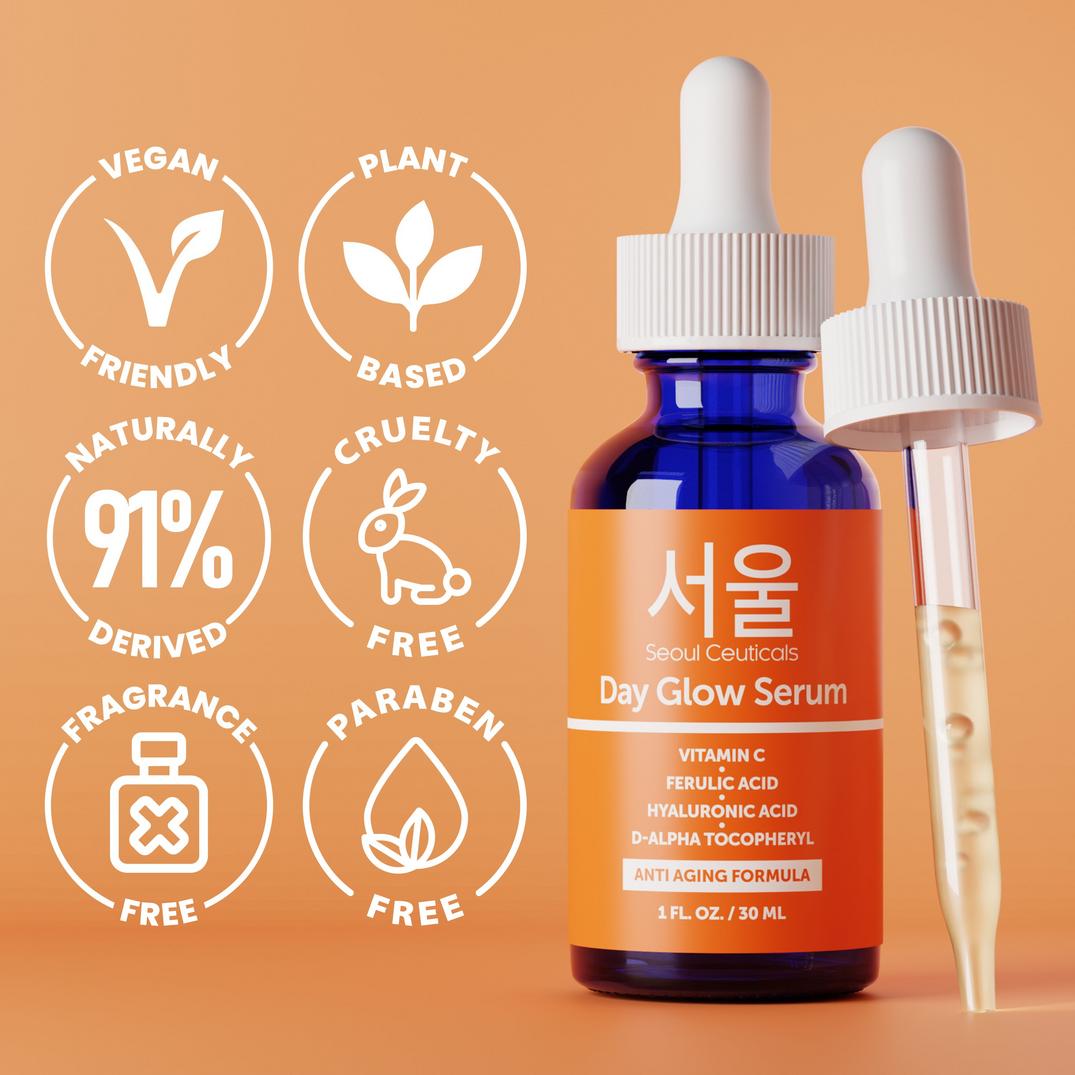Seoul Ceuticals Korean Skin Care Vitamin C Serum Day Glow Serum