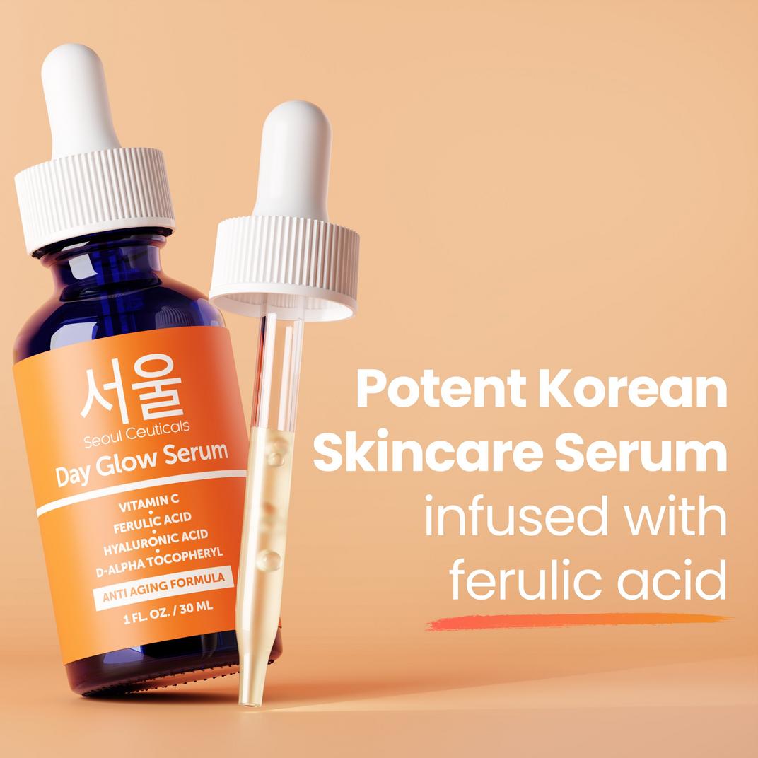 Seoul Ceuticals Korean Skin Care Vitamin C Serum Day Glow Serum